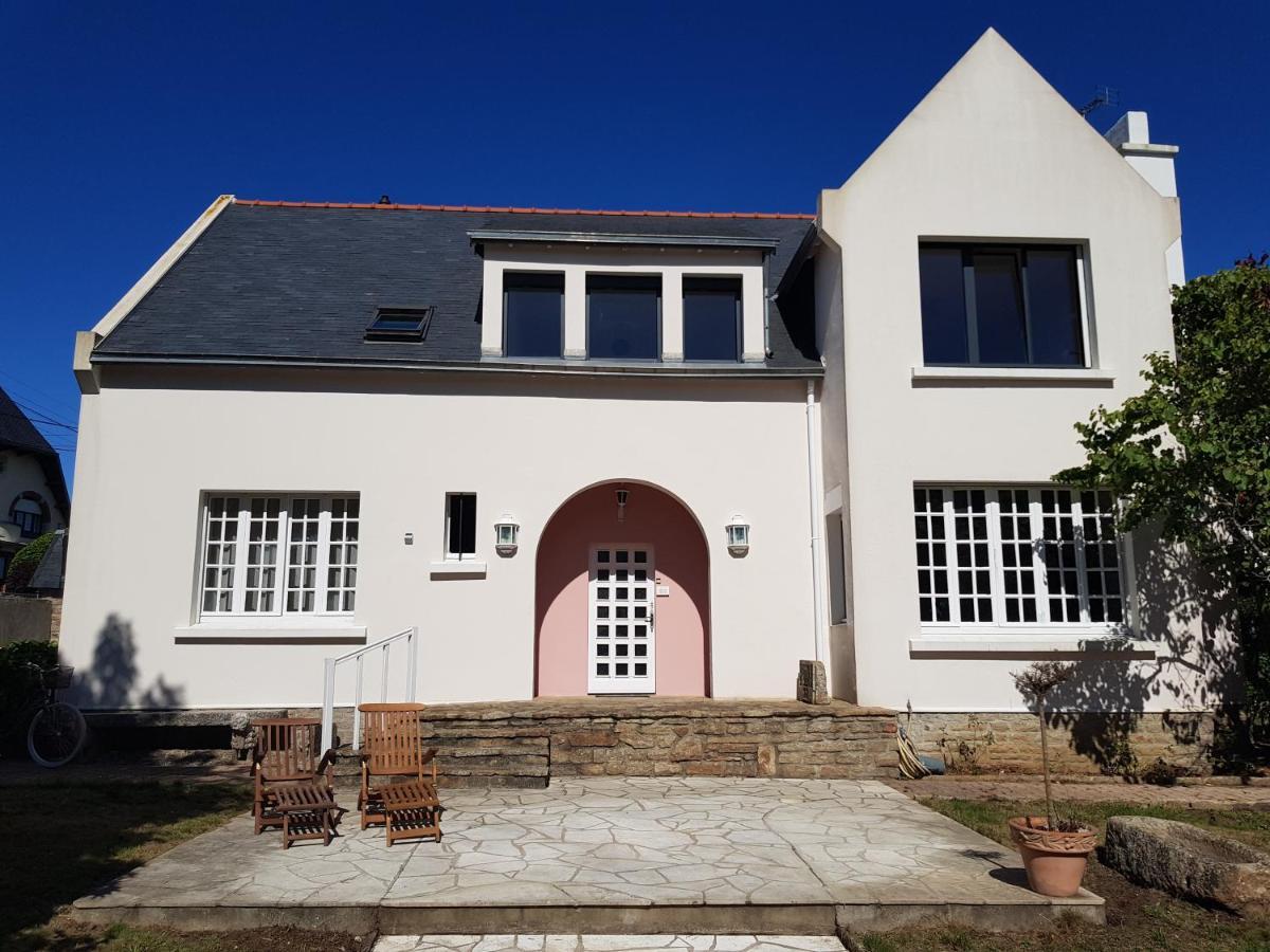 Villa Sur La Corniche Vue Mer Concarneau Bagian luar foto