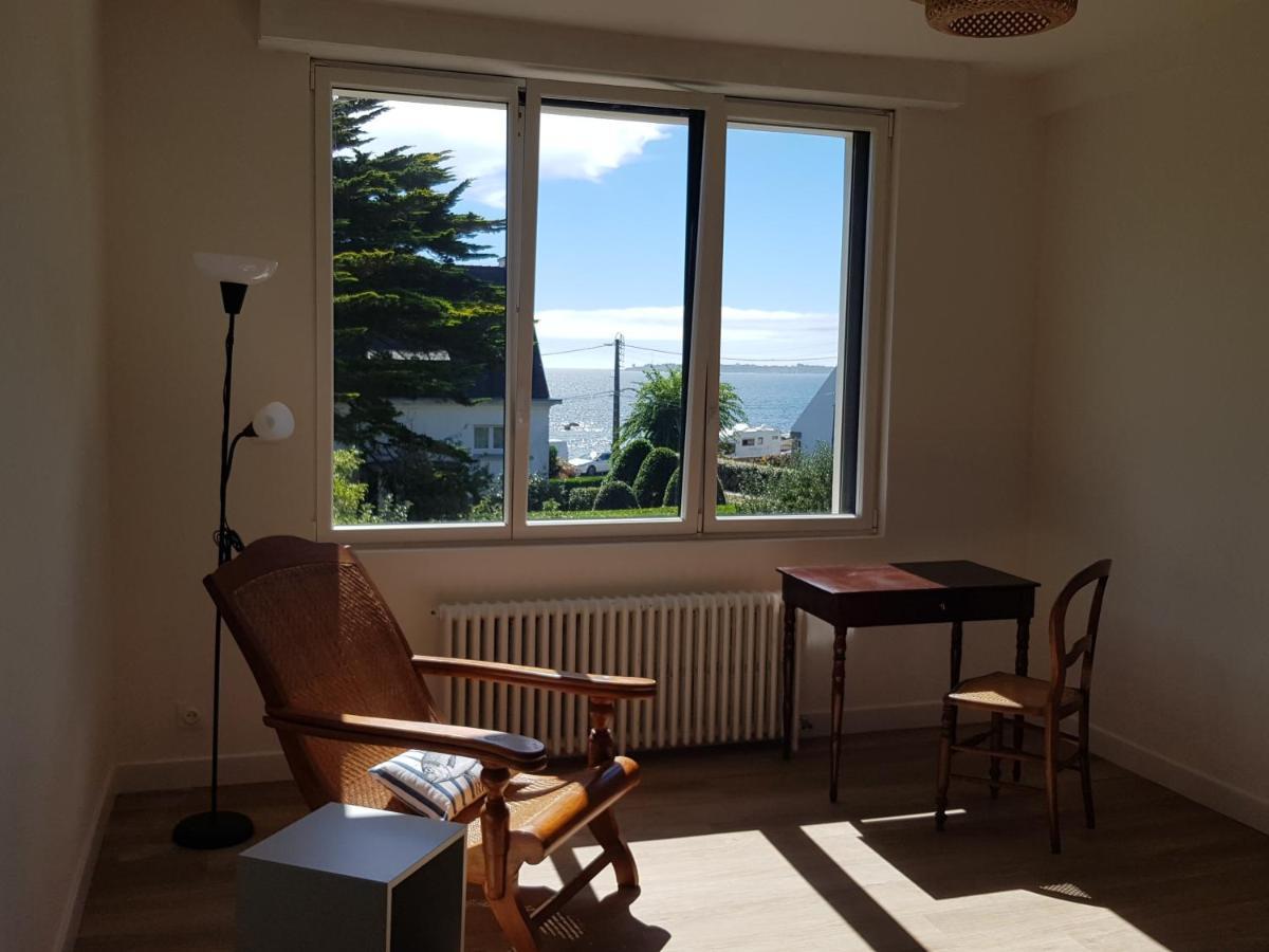 Villa Sur La Corniche Vue Mer Concarneau Bagian luar foto
